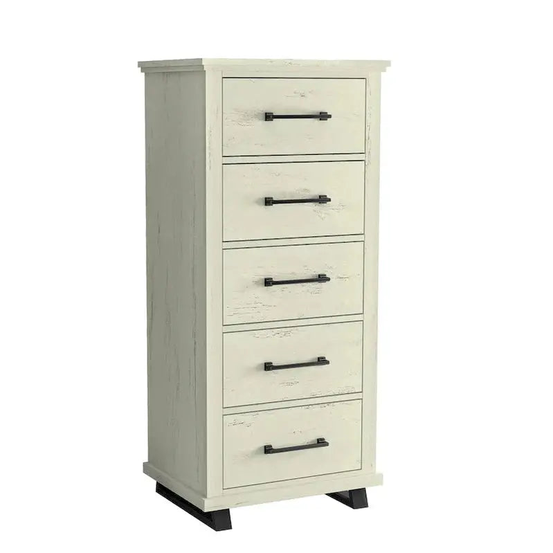 Farmhouse Style 4-Piece Bedroom Set With Dresser, Chest And 2 Nightstands - Farmhouse 4