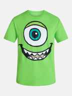 Monsters Inc. Men’s Mike Wazowski Cosplay Graphic Tee and Beanie Set, 2 Piece, Sizes XS-3XL
