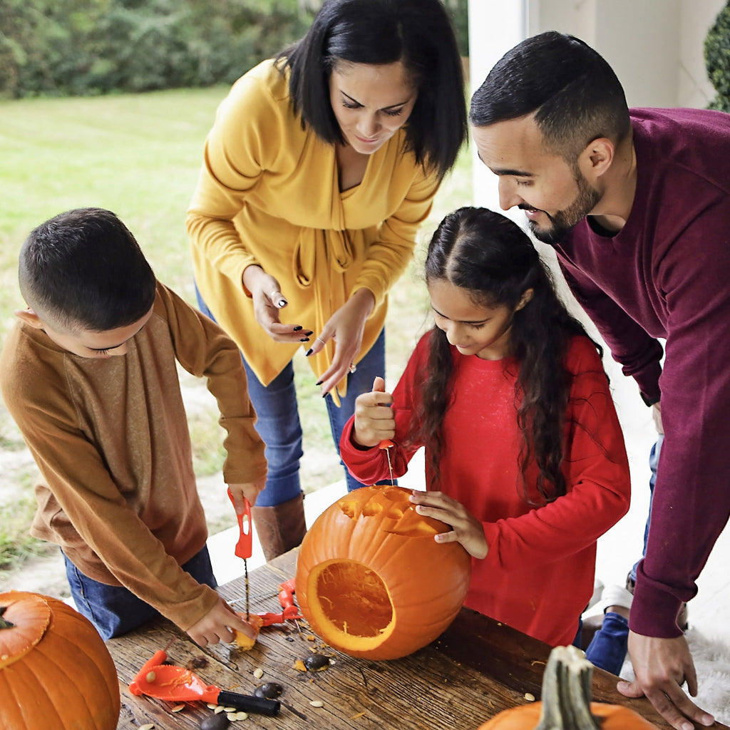 Pumpkin Masters All in One Pumpkin Carving Kit, 12 Pieces, (Orange)