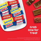 Butterfinger, CRUNCH, Baby Ruth & 100 Grand Halloween Candy Bulk, 100 count