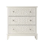 Farmhouse Fully Assembled Nightstand With 2 Drawers