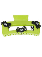 Way to Celebrate Halloween Women's Square Spider Claw Clip, Multicolor, 1 Piece
