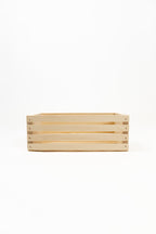 Hello Hobby Unfinished Wood Crate, 12 in x 5.5 in x 4 in