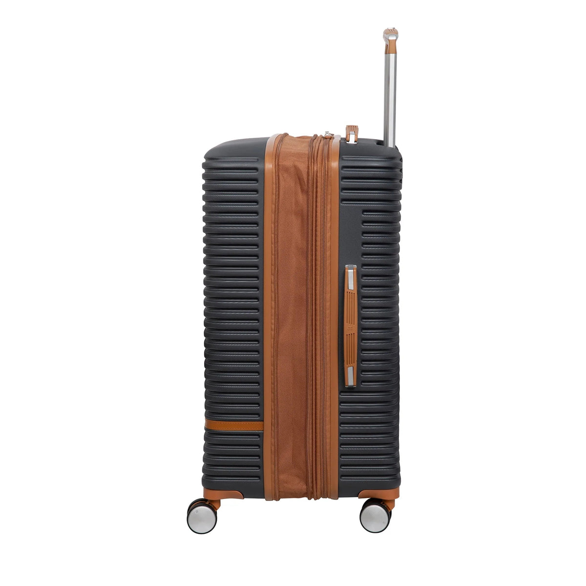 it luggage Hardside Expandable Checked Spinner Luggage 31 inch, Gray - Replicating
