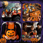 24 PCS Halloween Rubber Ducks Party Favors Toys for Jeeps Ducking Trick or Treat Supplies Goodie Bag Fillers, Halloween Themed Bathtub Toys