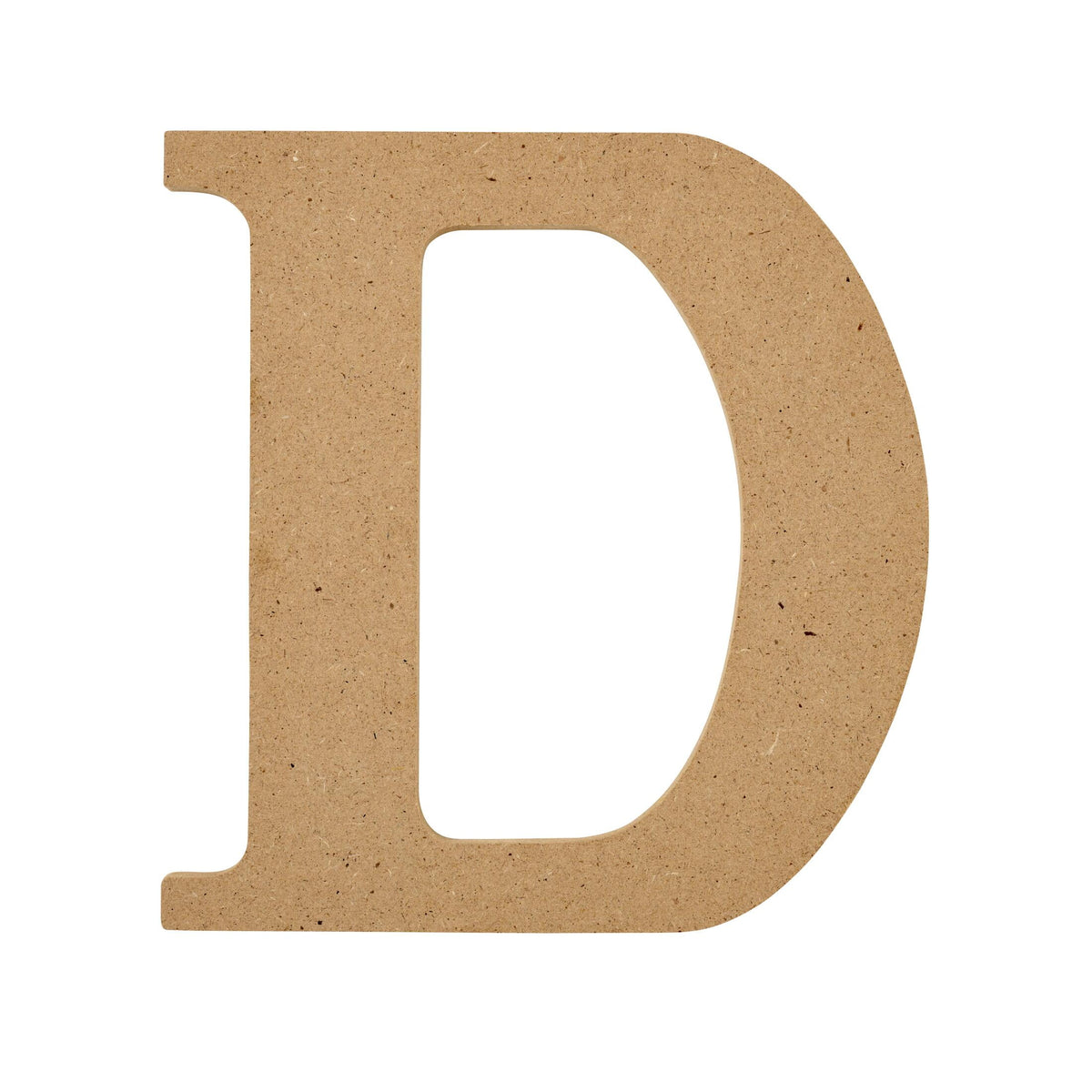 Plaid Unfinished Wood MDF 5" Letter for DIY Arts and Crafts
