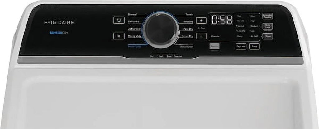 Frigidaire Electric Dryer, White, 7 Cu. Ft.