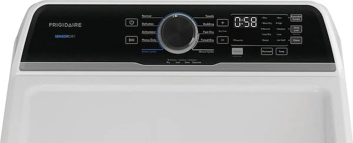 Frigidaire Electric Dryer, White, 7 Cu. Ft.