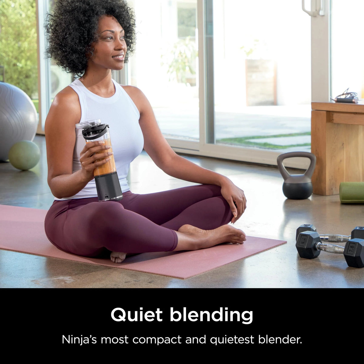 Ninja Blast Portable Personal Blender, Cordless, 18 oz, Metallic Purple - BC151PL