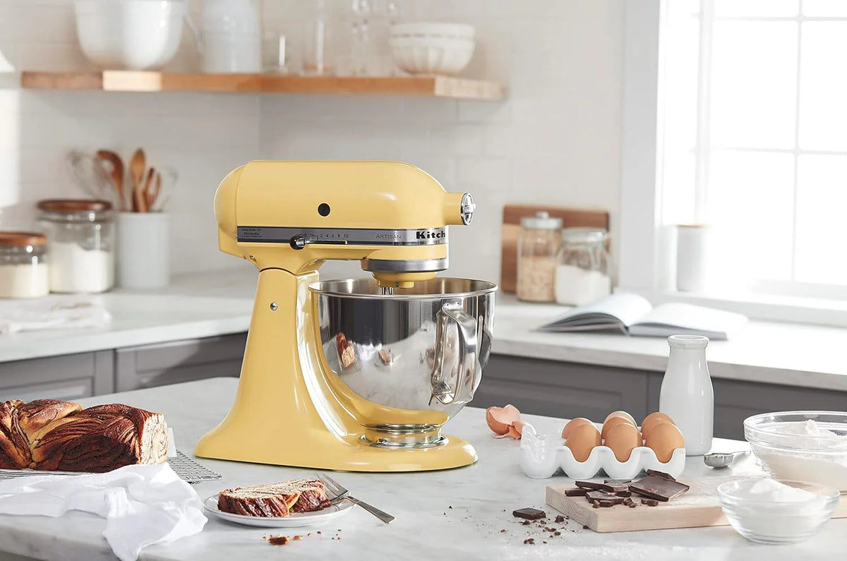 5-Quart Tilt-Head Stand Mixer With Stainless Steel Bowl, 10 Speeds