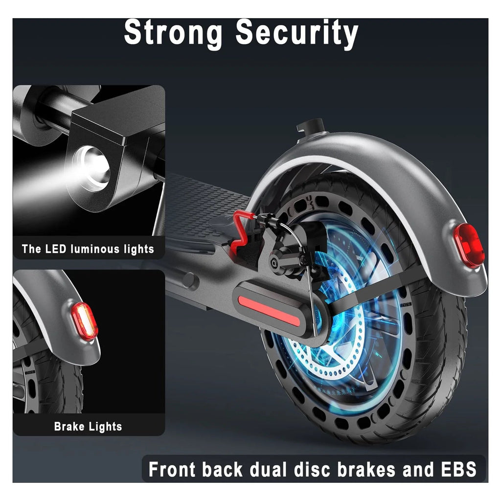 AOVOPRO Foldable Electric Scooter For Adults, 350W, 8.5 inch, 21 Miles Range - ES80