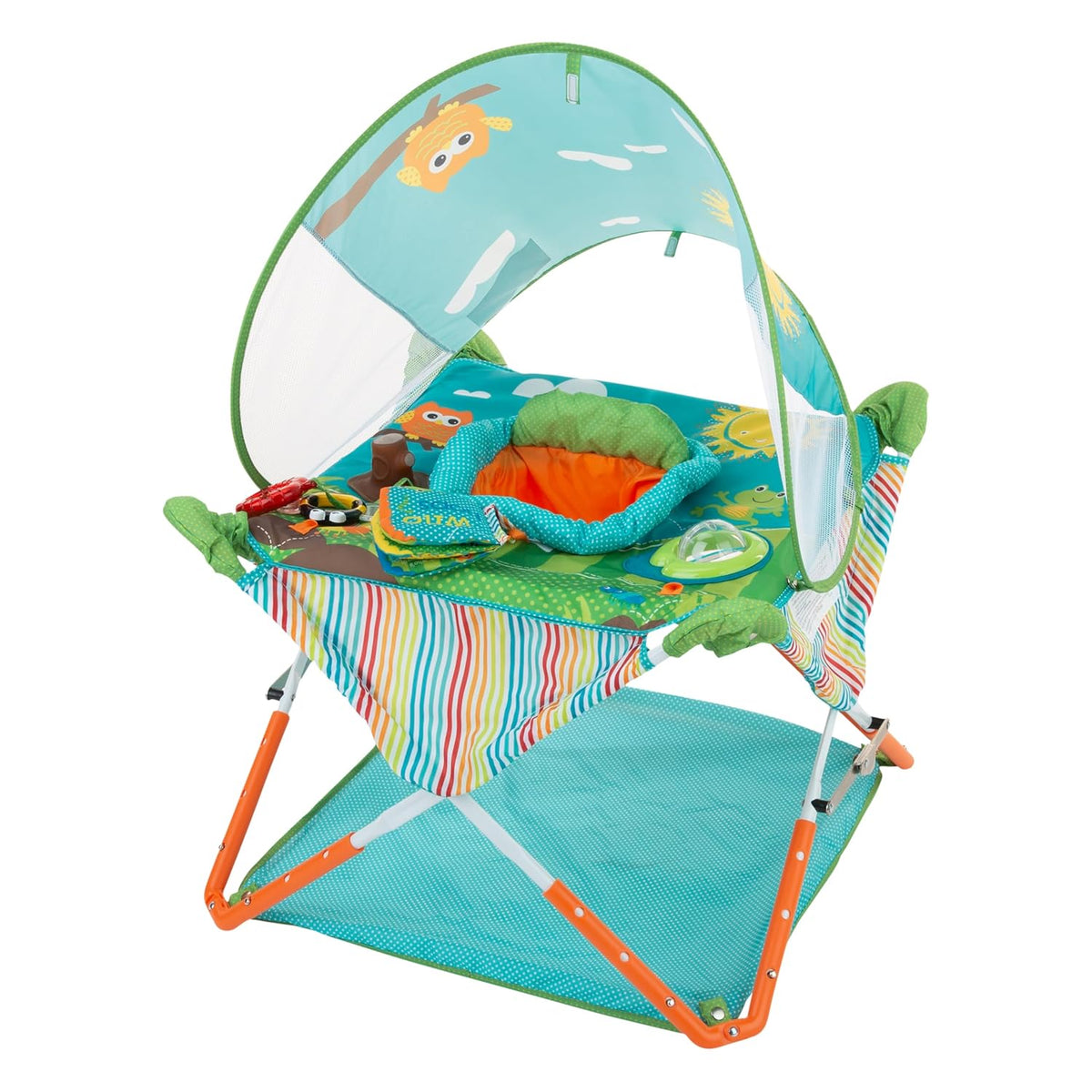 Bright Starts Portable Baby Activity Center, Sweets - Pop 'N Jump SE