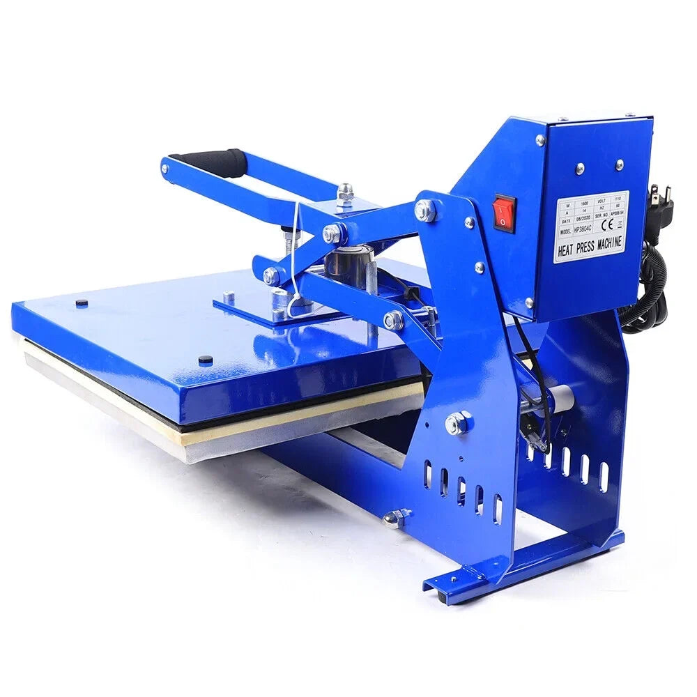 16x20 in Auto Open Clamshell T-Shirt Heat Press Machine, 110V