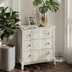 Farmhouse Fully Assembled Nightstand With 2 Drawers