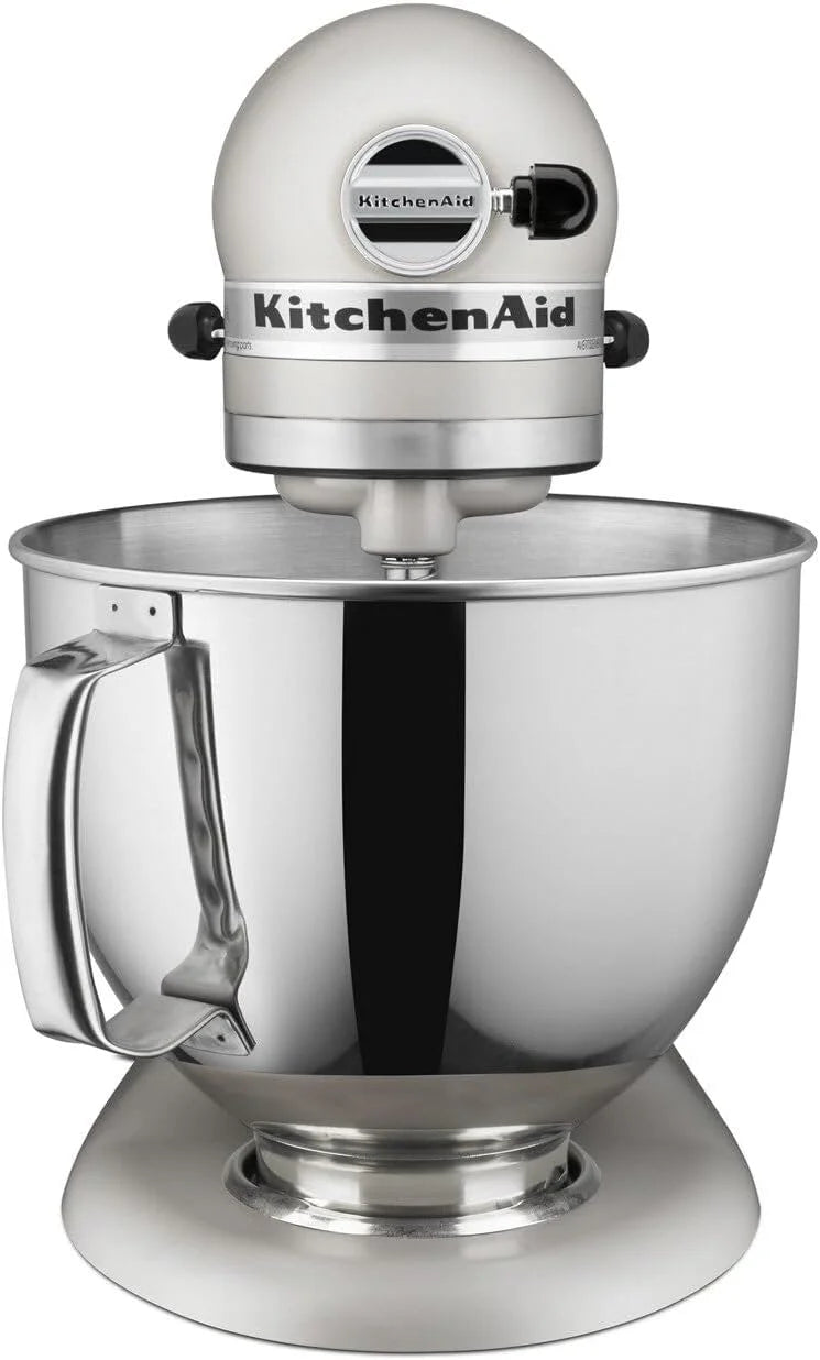 5-Quart Tilt-Head Stand Mixer With Stainless Steel Bowl, 10 Speeds
