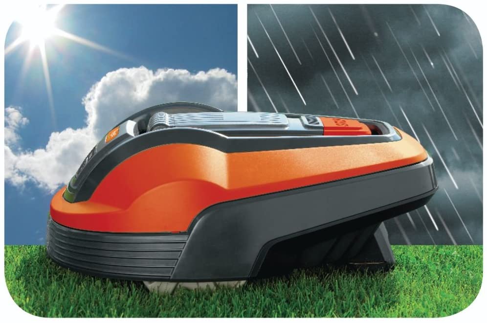 EasiLife 500 GO Robotic Lawn Mower, 500m2, Orange and Grey - 9704632-01