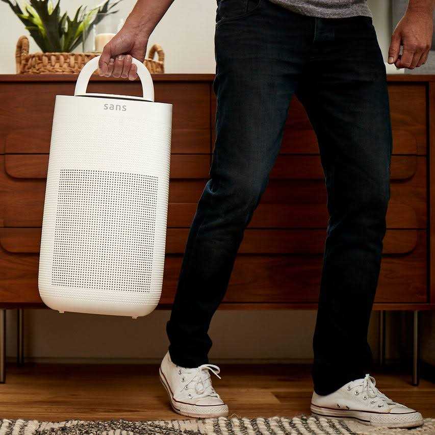 Sans HEPA 13 Air Purifier, White, 1560 sq. ft.
