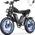 Electric Bike 2000W 52V 30-180 Miles All-Terrain Fat Tire E-Bike - Q20