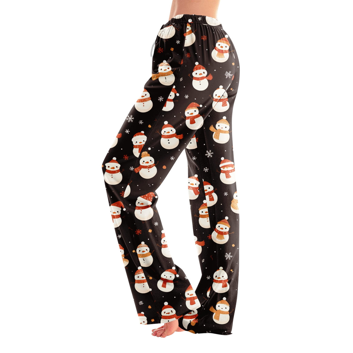 Hearthz Halloween Flannel Pajama Pants Women Plush Fuzzy Pajama Pants for Women Plaid Warm Cozy Pj Bottoms Lounge Pants Flannel Pants for Women