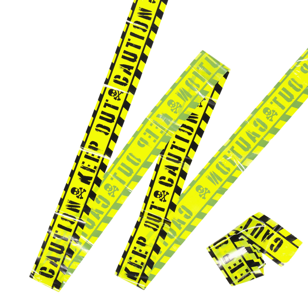 Caution Tape Decoration, Yellow and Black, 20', Halloween by Way To Celebrate