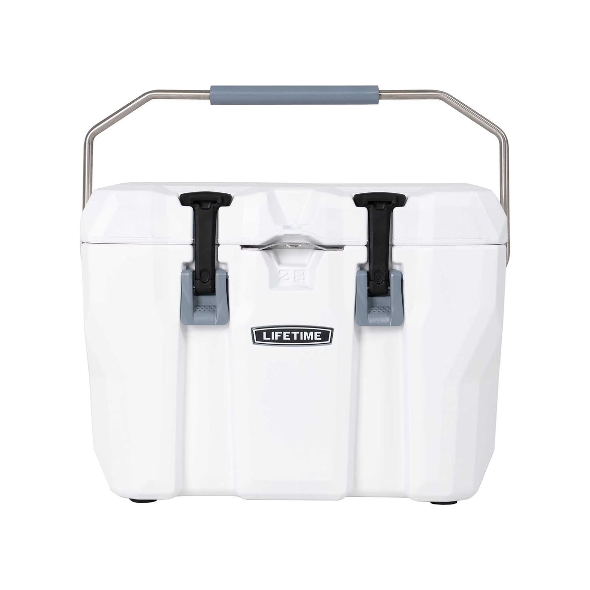 Lifetime Bear-Resistant High Performance Camping Cooler, 28 qt, 20 Can Capacity, Boulder Gray - 91289