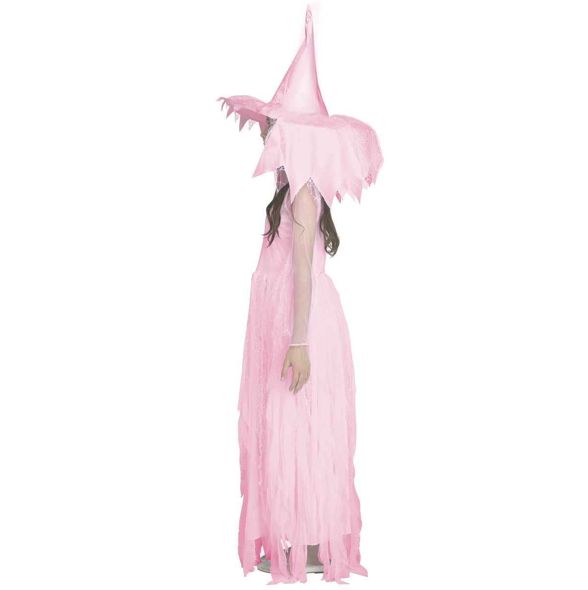 Tattered Witch Halloween Costume for Children, Girls' Size M (7/8), by Way to Celebrate