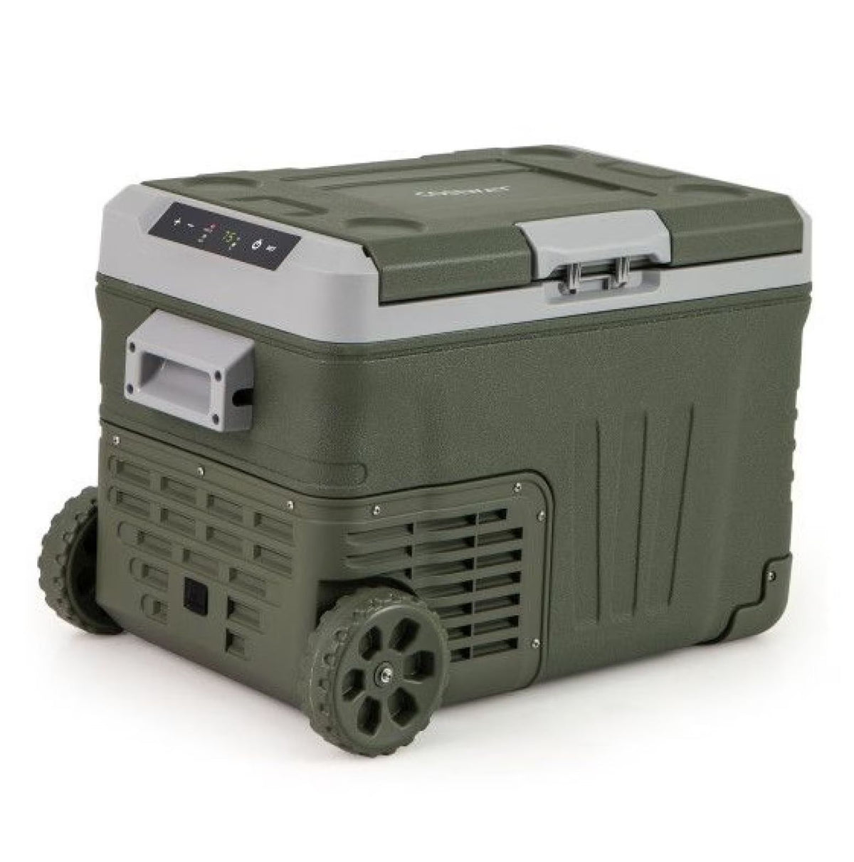 Portable 12V Car Refrigerator Electric Cooler, 35L/50L, Green