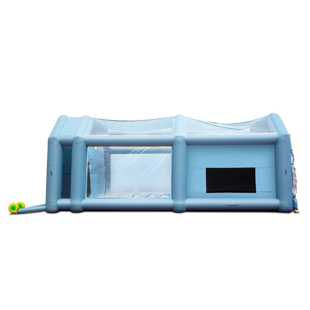 BENTISM Inflatable Paint Booth 30x20x13ft With 950W+1100W Filter System Blower