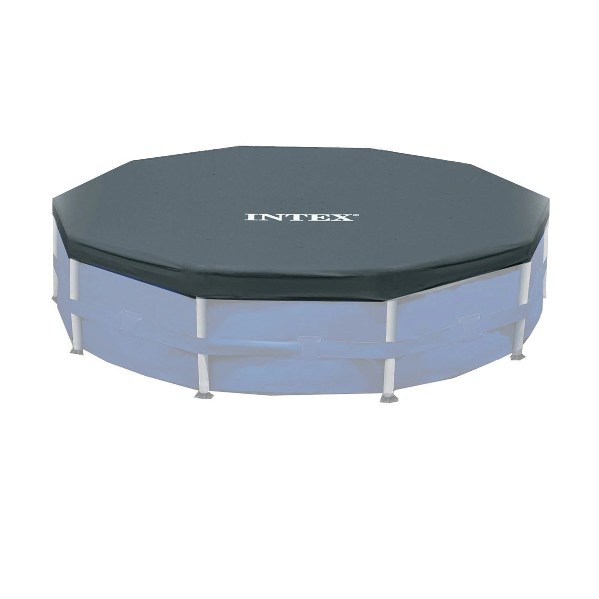 Intex Prism Frame Above Ground Swimming Pool 14ft x 42in With Pump - 26719EH
