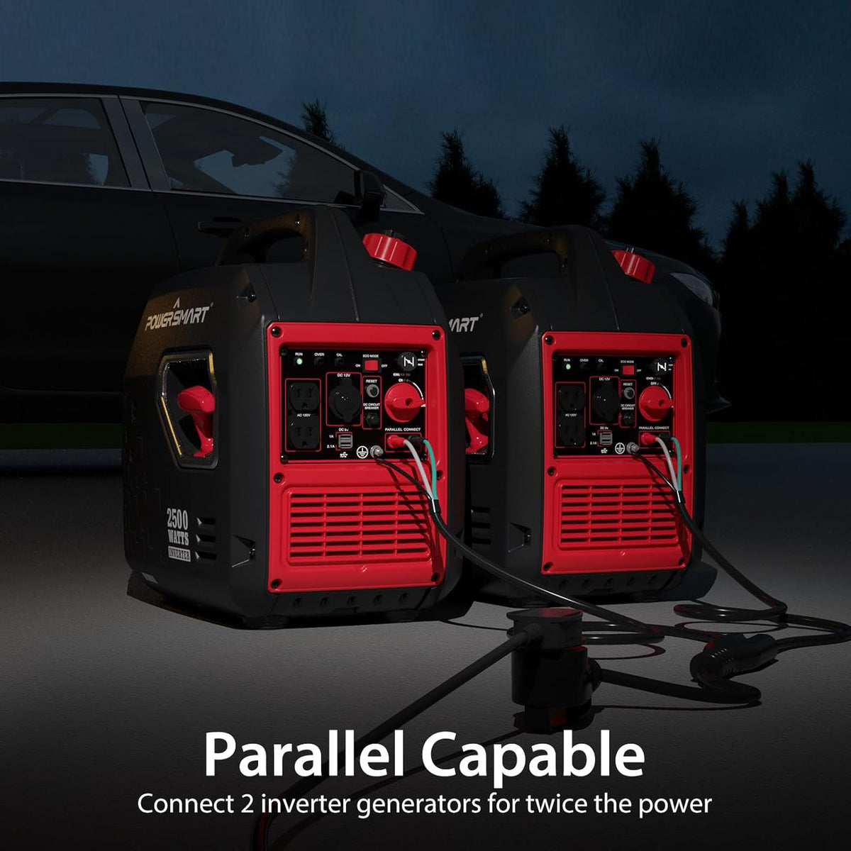 PowerSmart 2500-Watt Portable Inverter Generator