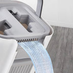 Flat Mop Set With Bucket, 125cm, D