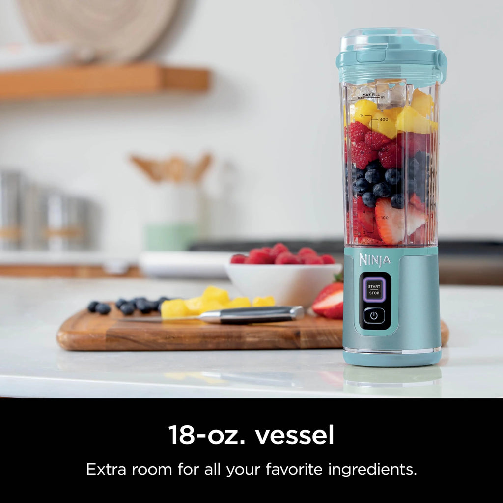 Ninja Blast Portable Personal Blender, Cordless, 18 oz, Metallic Purple - BC151PL