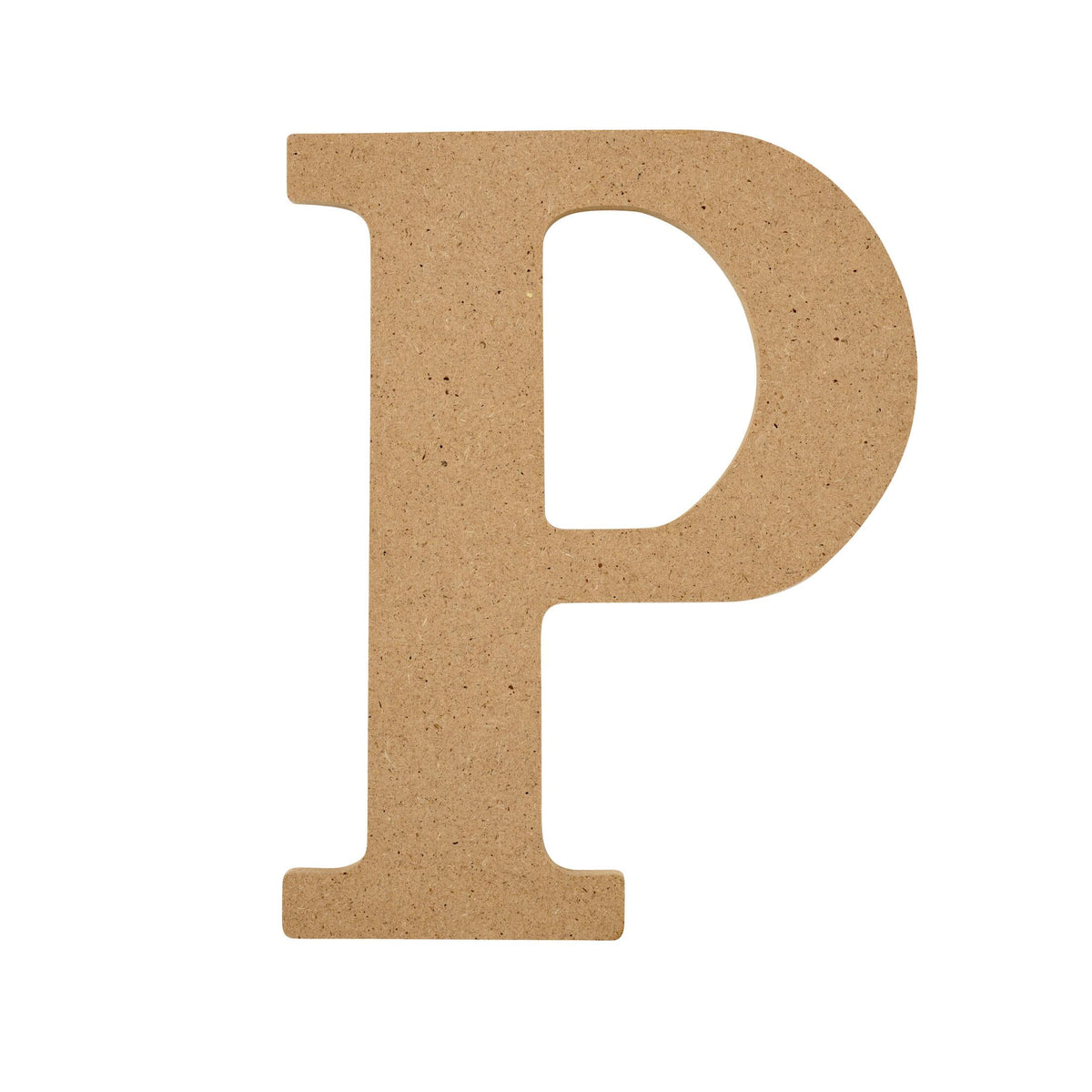 Plaid Unfinished Wood MDF 5" Letter for DIY Arts and Crafts