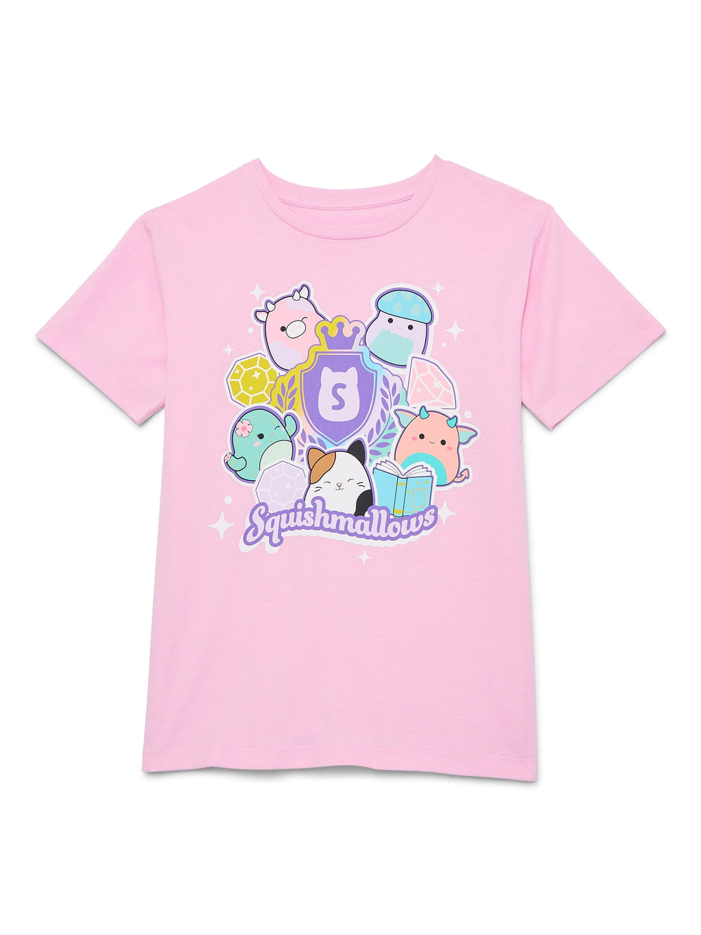 Hello Kitty Animal Print Girls Short Sleeve Graphic T-Shirt, Sizes 4-16
