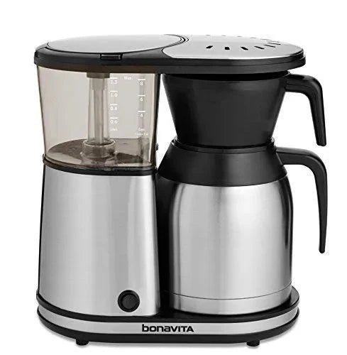 Bonavita 8-Cup One-Touch Coffee Maker With Thermal Carafe, Stainless Steel - BV1900TS