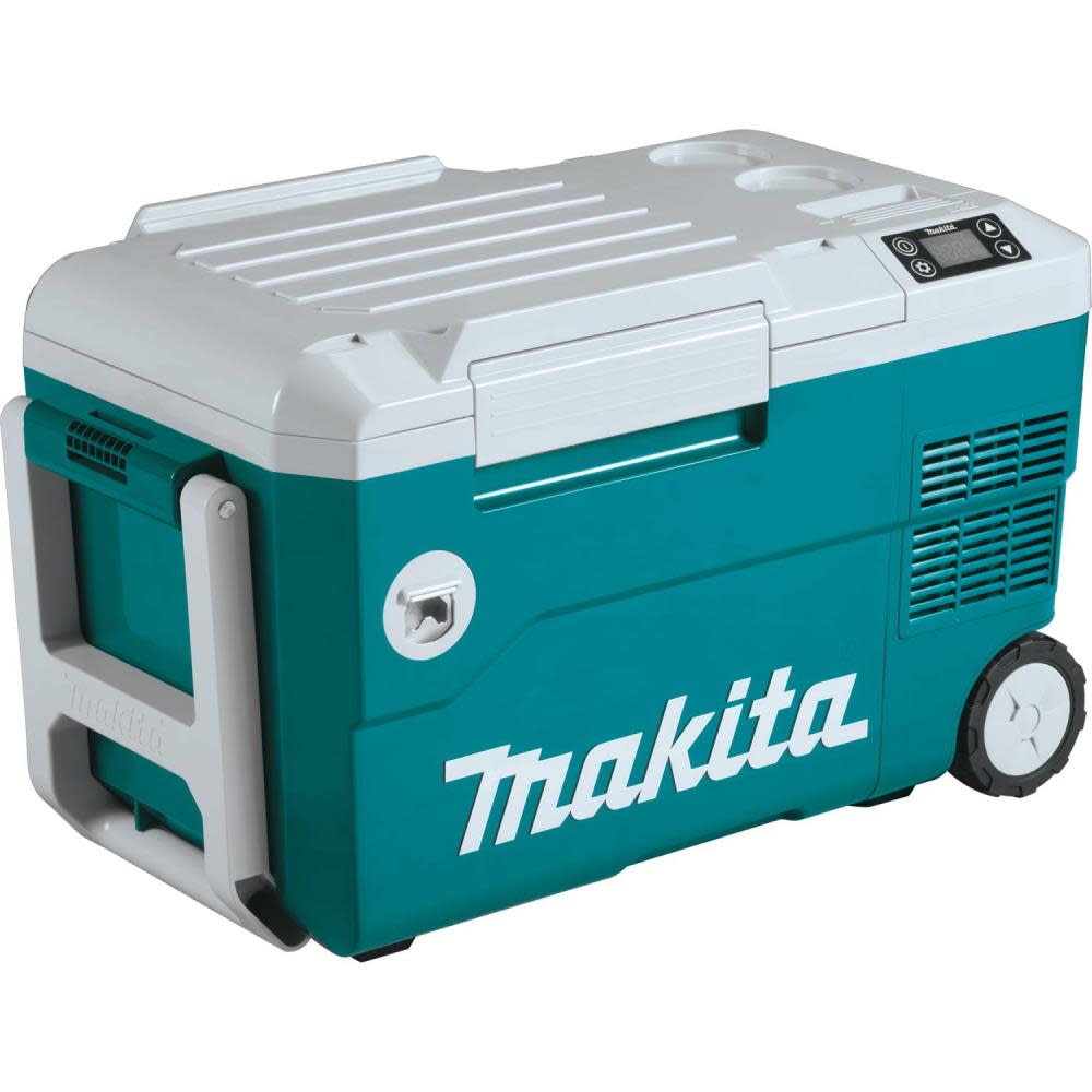 Makita 18V X2 LXT 20 L (21 qt) Cooler/Warmer, 12V/24V DC And AC - DCW180Z