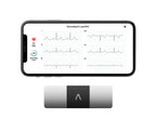 AliveCor KardiaMobile 6L Personal EKG Monitor, Black - KM-6L-E