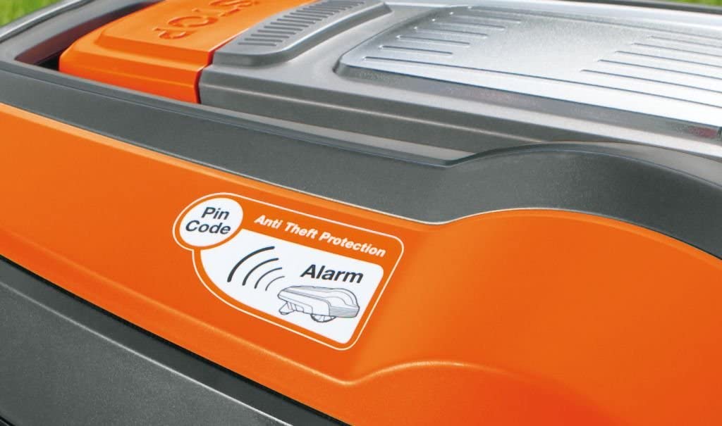 EasiLife 500 GO Robotic Lawn Mower, 500m2, Orange and Grey - 9704632-01