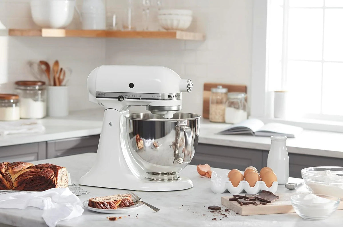 5-Quart Tilt-Head Stand Mixer With Stainless Steel Bowl, 10 Speeds