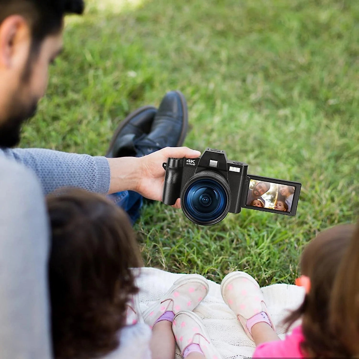 NBD Digital Camera 4K Ultra HD 48MP With Wide Angle Lens, 16x Digital Zoom And 3 Inch Screen