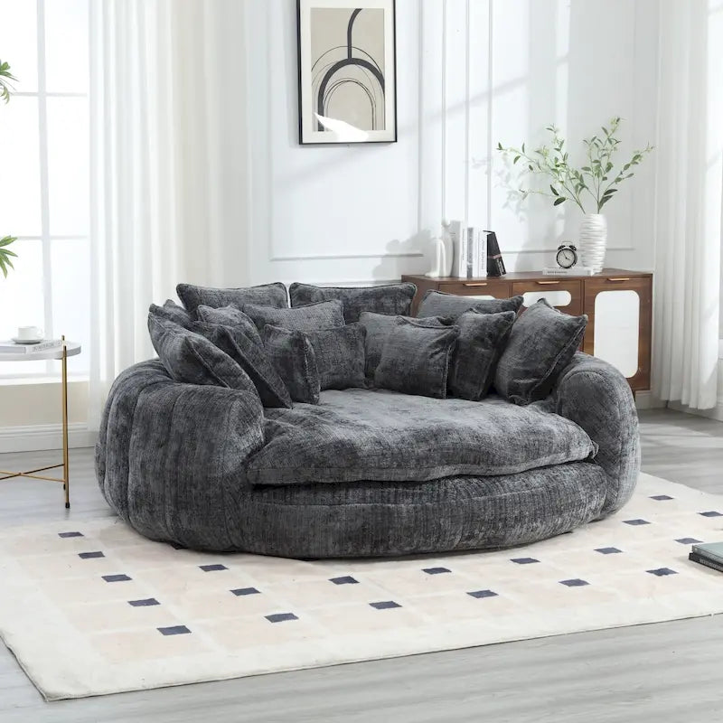 Double Loaf Sofa Bed With Armrests