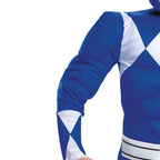 Power Rangers - Mighty Morphin Blue Ranger Halloween Costume for Children, Boys Size XS (4/5), by Disguise