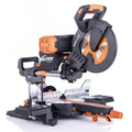 Evolution Dual Bevel Sliding Miter Saw With 10 in Multi-Material Cutting Blade - R255SMS-DB+