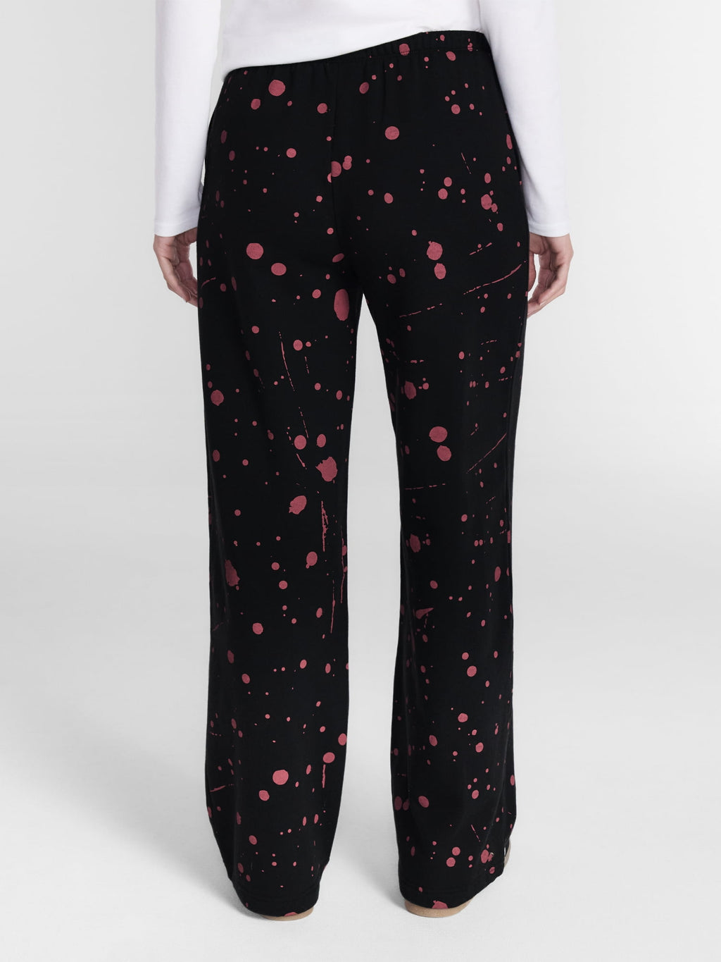 Halloween Women's Horror Queen Wide Leg Jogger Pants, Sizes XXS-XXL
