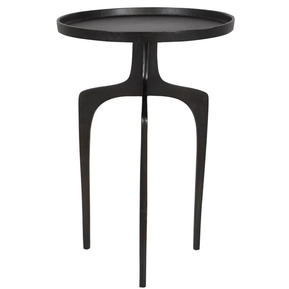 Bailey Street Home Accent Table, 22 Inches Tall, 15 Inches Wide, Dark Brown Finish - 2607-Bel-5174794