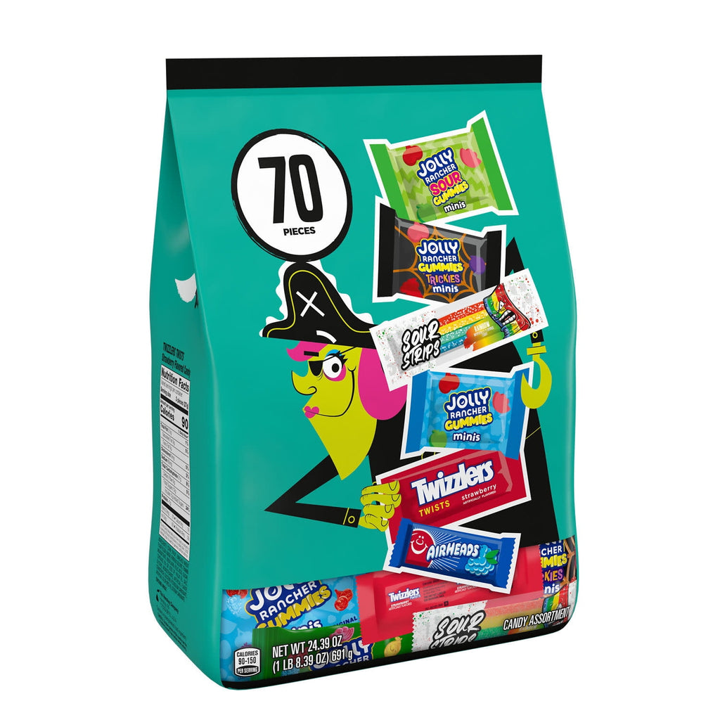 Hershey Assorted Fruit Flavored, Halloween Candy Variety Bag