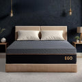 EGOHOME Queen Copper Gel Cooling Memory Foam Mattress, 60x80x12, Black