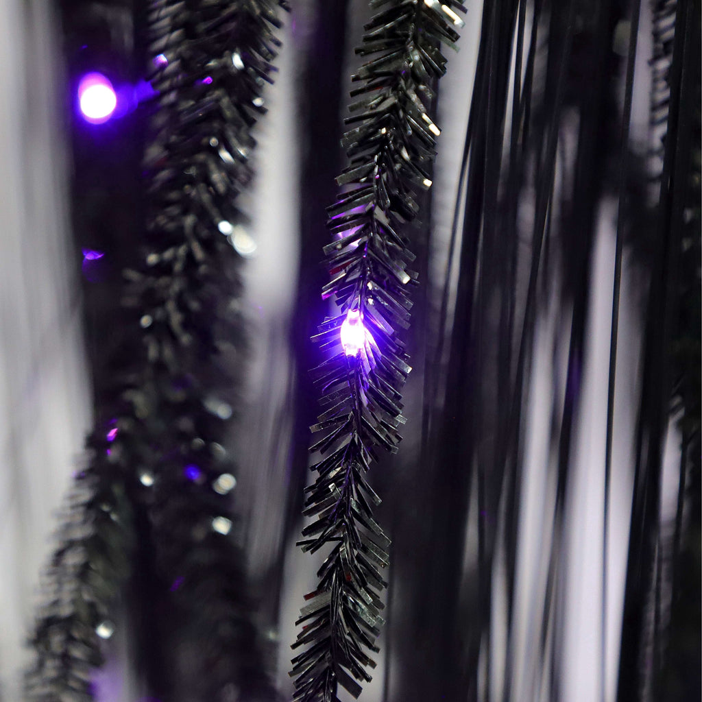 Outdoor LED 10-Function Willow Tree, Orange and Purple, 6', Halloween by Way To Celebrate