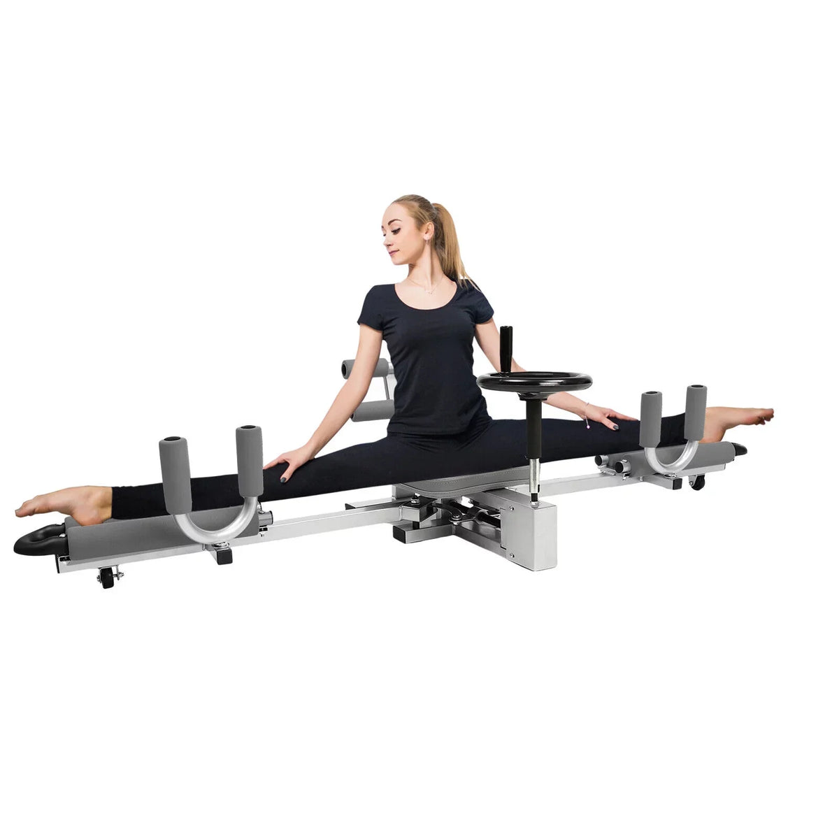 Miumaeov Leg Stretcher Flexibility Training Machine, 330LBS