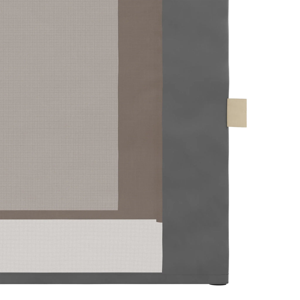 Outsunny Pop-Up Canopy With Mesh Netting, Wheeled Carry Bag And 4 Sand Bags, Beige, 10' x 10' - 84C-405V01BG